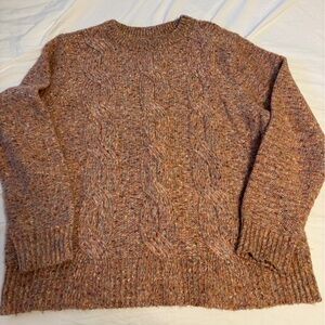 Women’s multi color Cable Knit Sweater